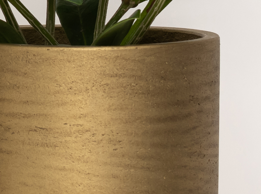 Pottery Pots Gold