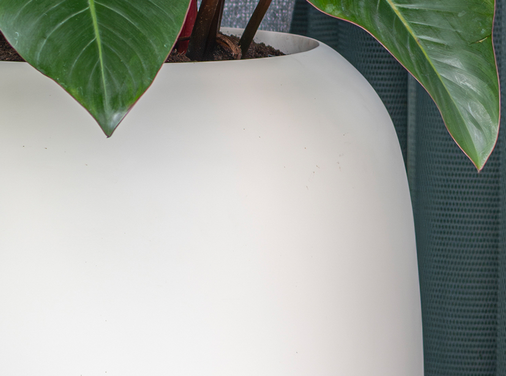 Pottery Pots White