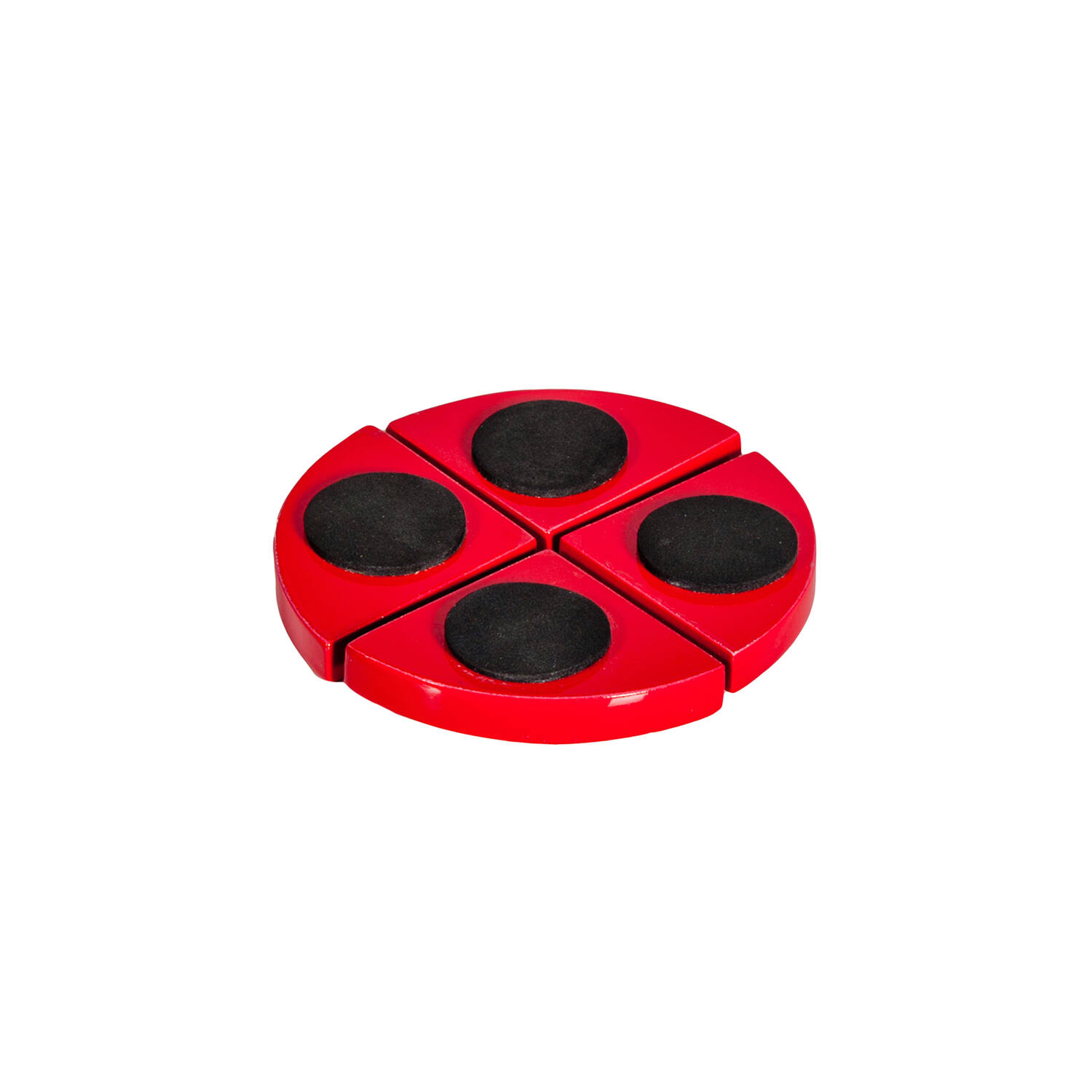 (S) Pot Feet, Glossy red