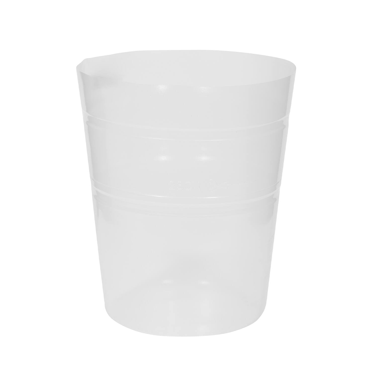 Plastic Pot Inserts, Transp. Ø35x40