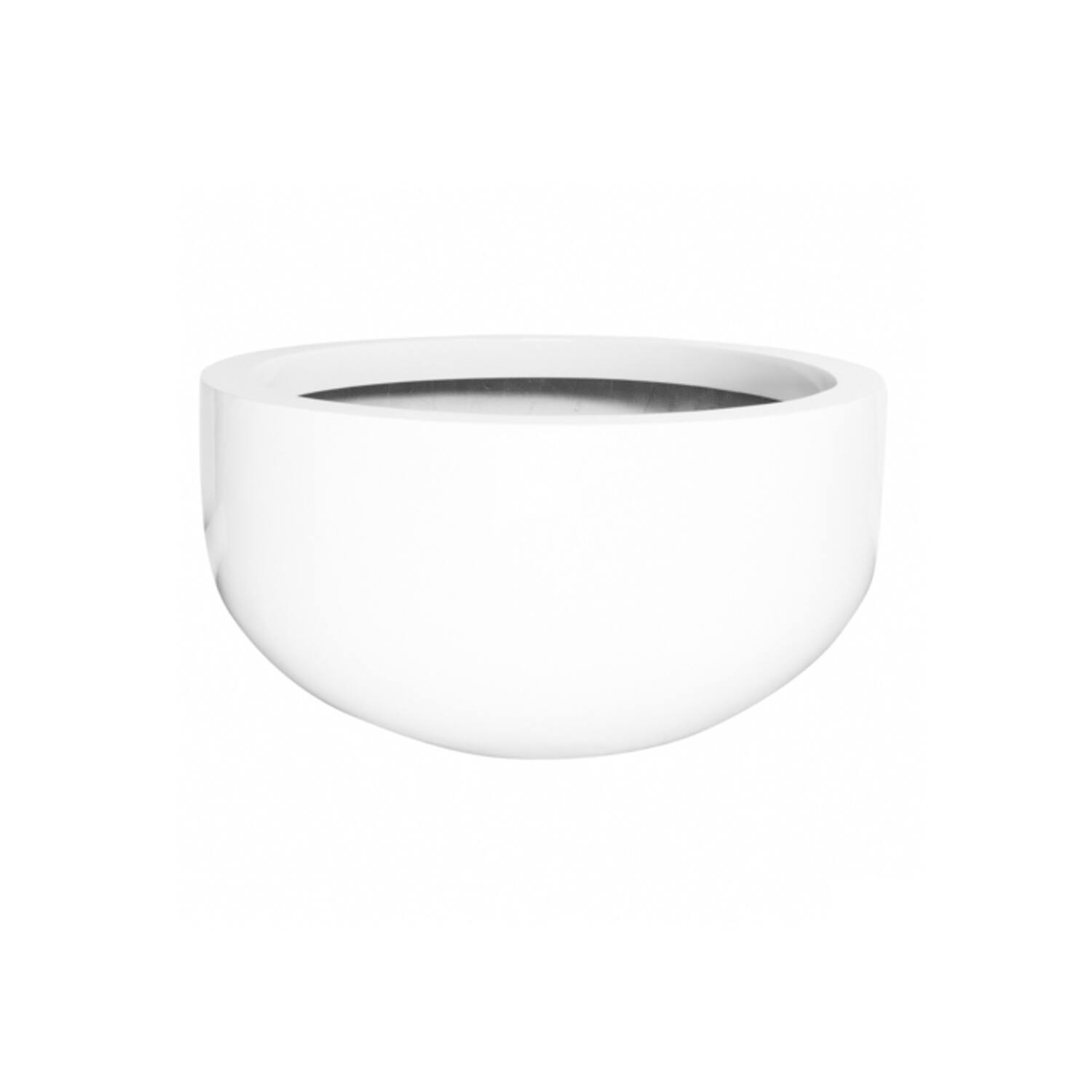(S) City bowl M, Glossy White