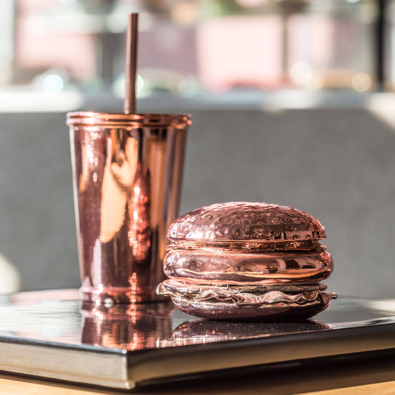 (S) Hamburger XS, Platinum Rose