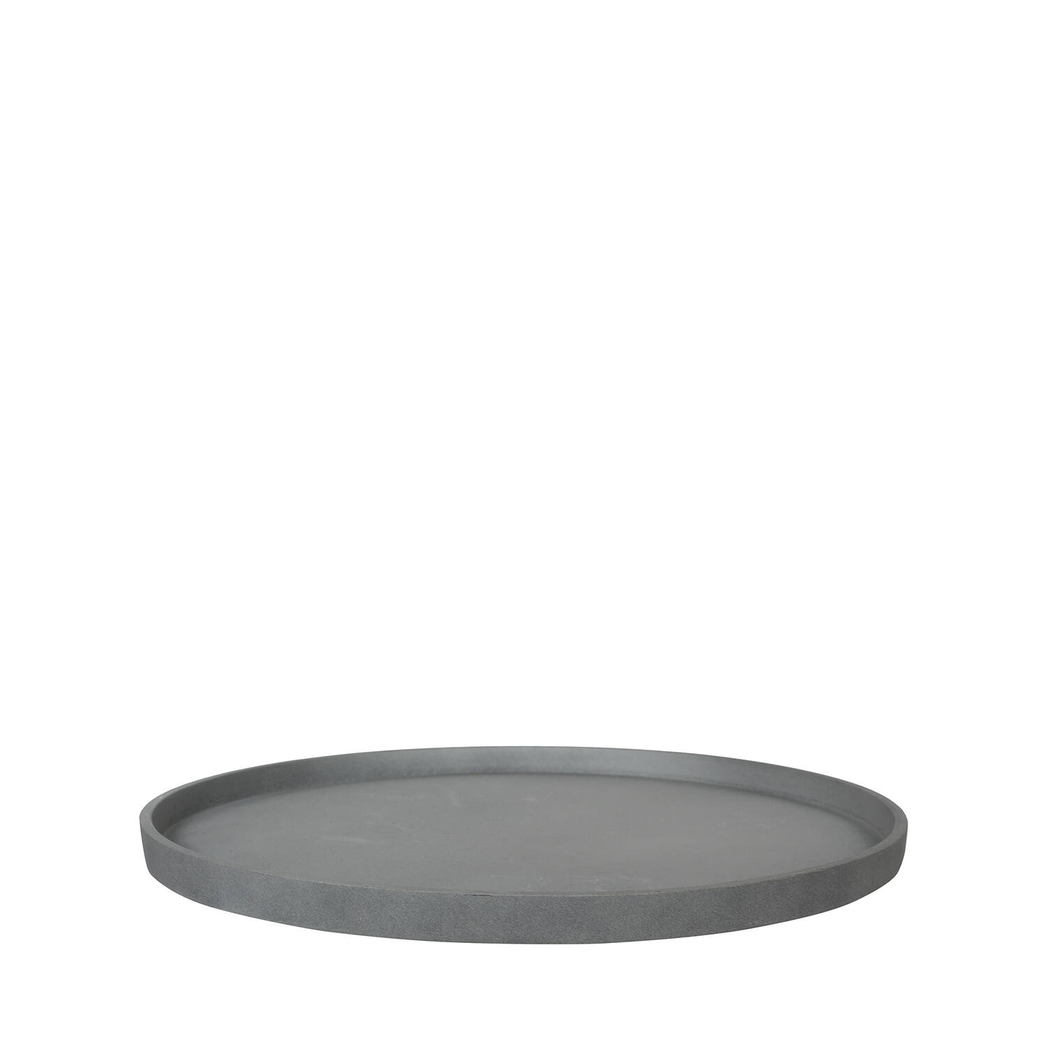Saucer Round L, Grey