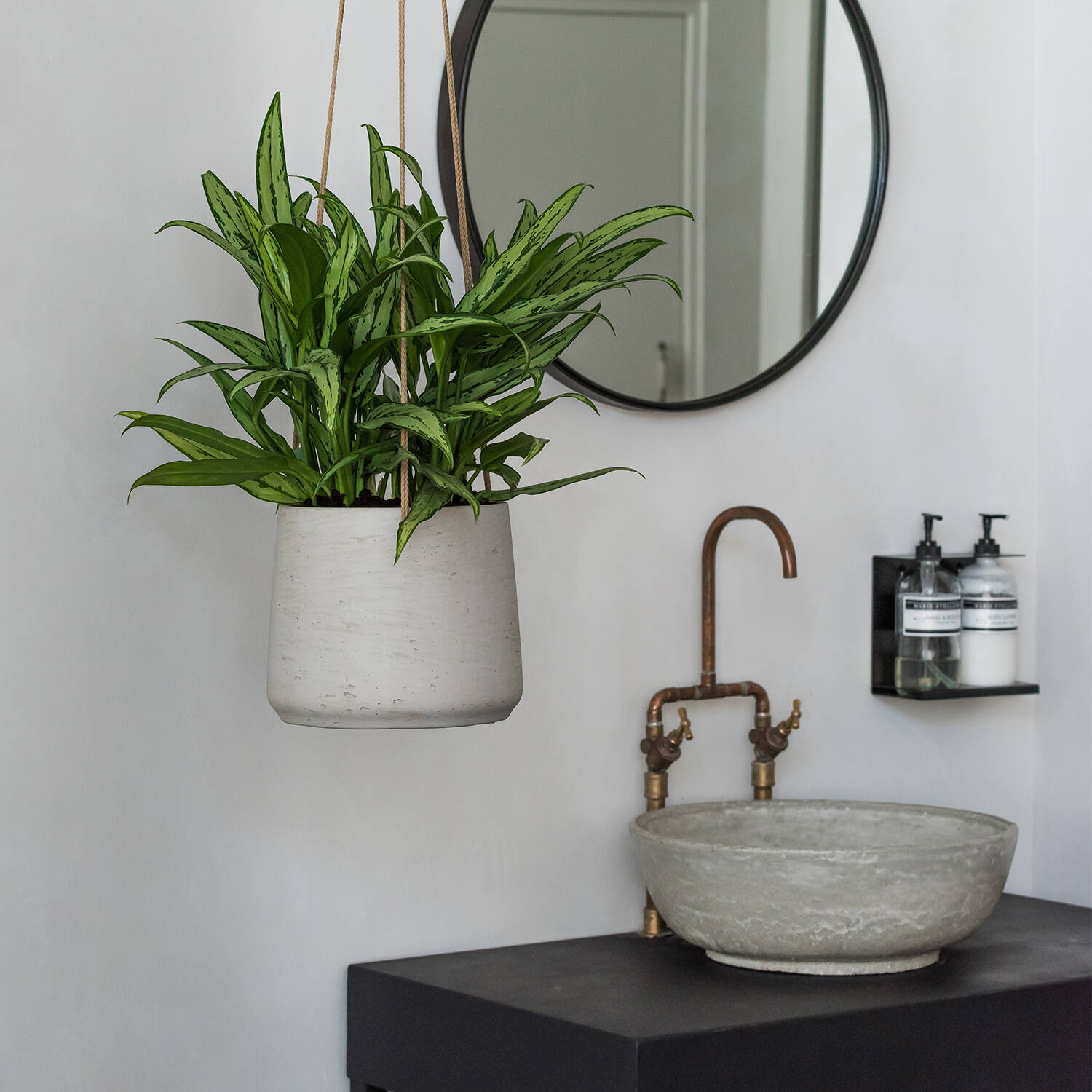 Patt L (hanging) Grey Washed