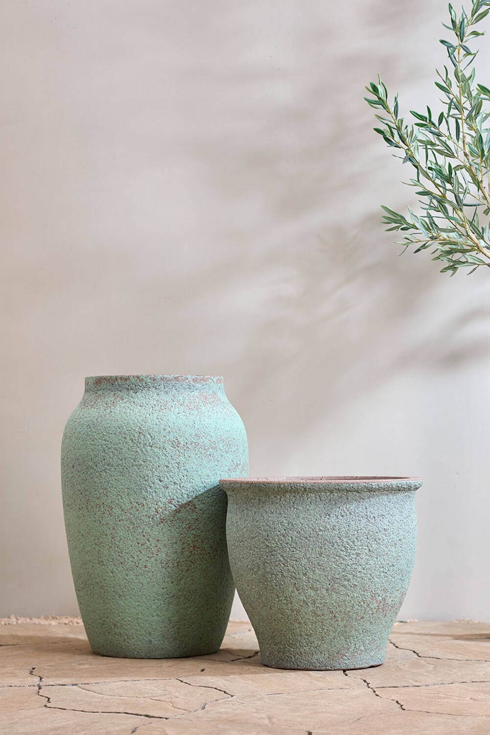 Hera L, Rustic Green