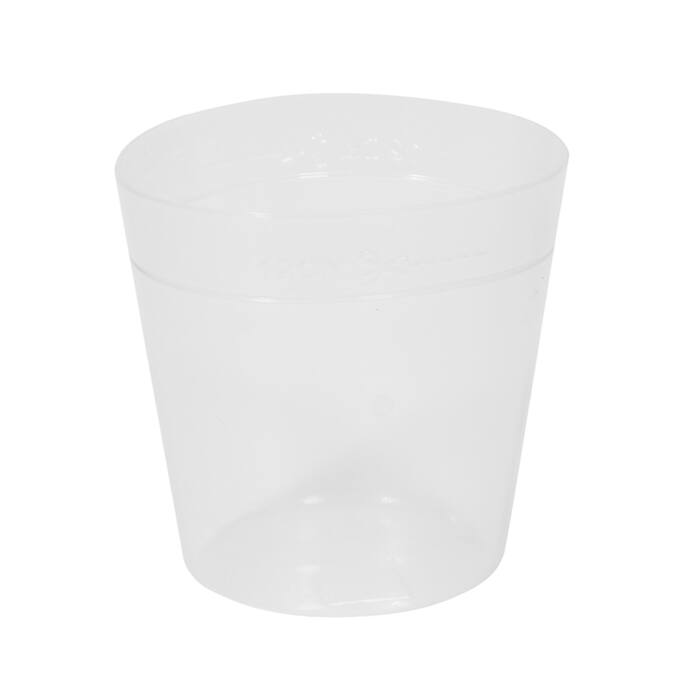 Plastic Pot Inserts, Transp. Ø10x9c