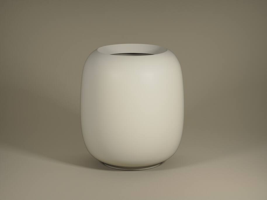 Sphere S, Silk White