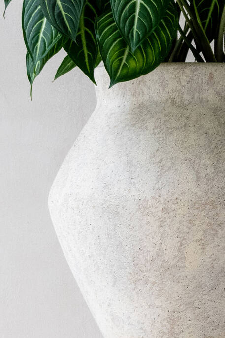 Fleuri L, Travertine Beige