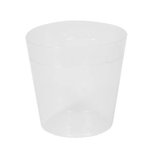 Plastic Pot Inserts, Transp. Ø15x15