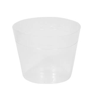 Plastic Pot Inserts, Transp. Ø19x18