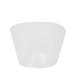 Plastic Pot Inserts, Transp. Ø25x15