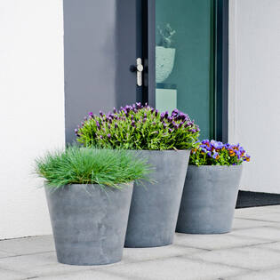 Bucket M, Grey