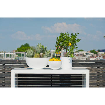Puk L, Glossy White