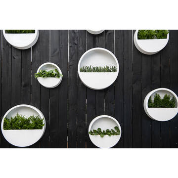 Wally (hanging) S, Matte White