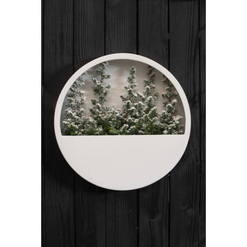 Wally (hanging) S, Glossy White