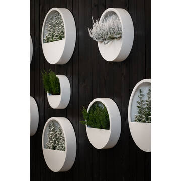 Wally (hanging) S, Glossy White