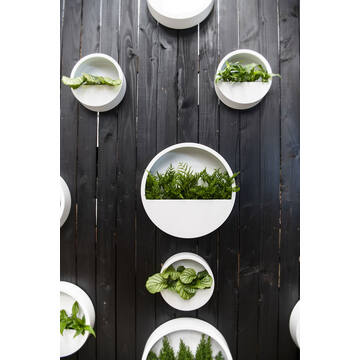 Wally (hanging) S, Glossy White