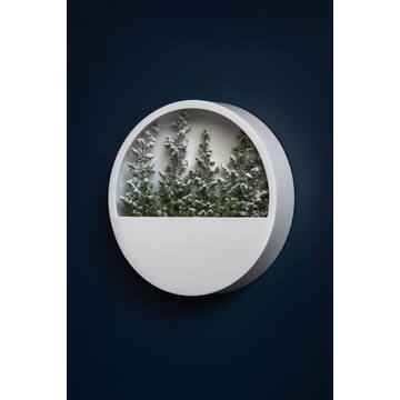 Wally (hanging) M, Glossy White