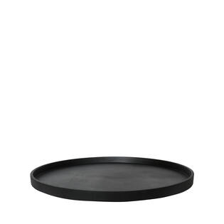 Saucer Round L, Black
