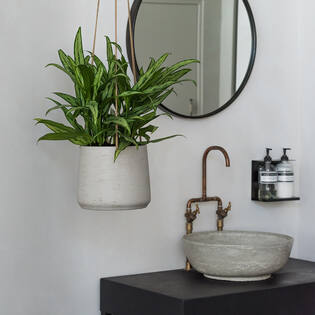 Patt L (hanging) Grey Washed