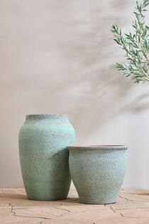 Hera L, Rustic Green