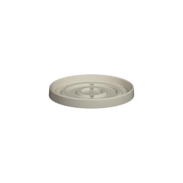 Saucer Round 38, Silk White