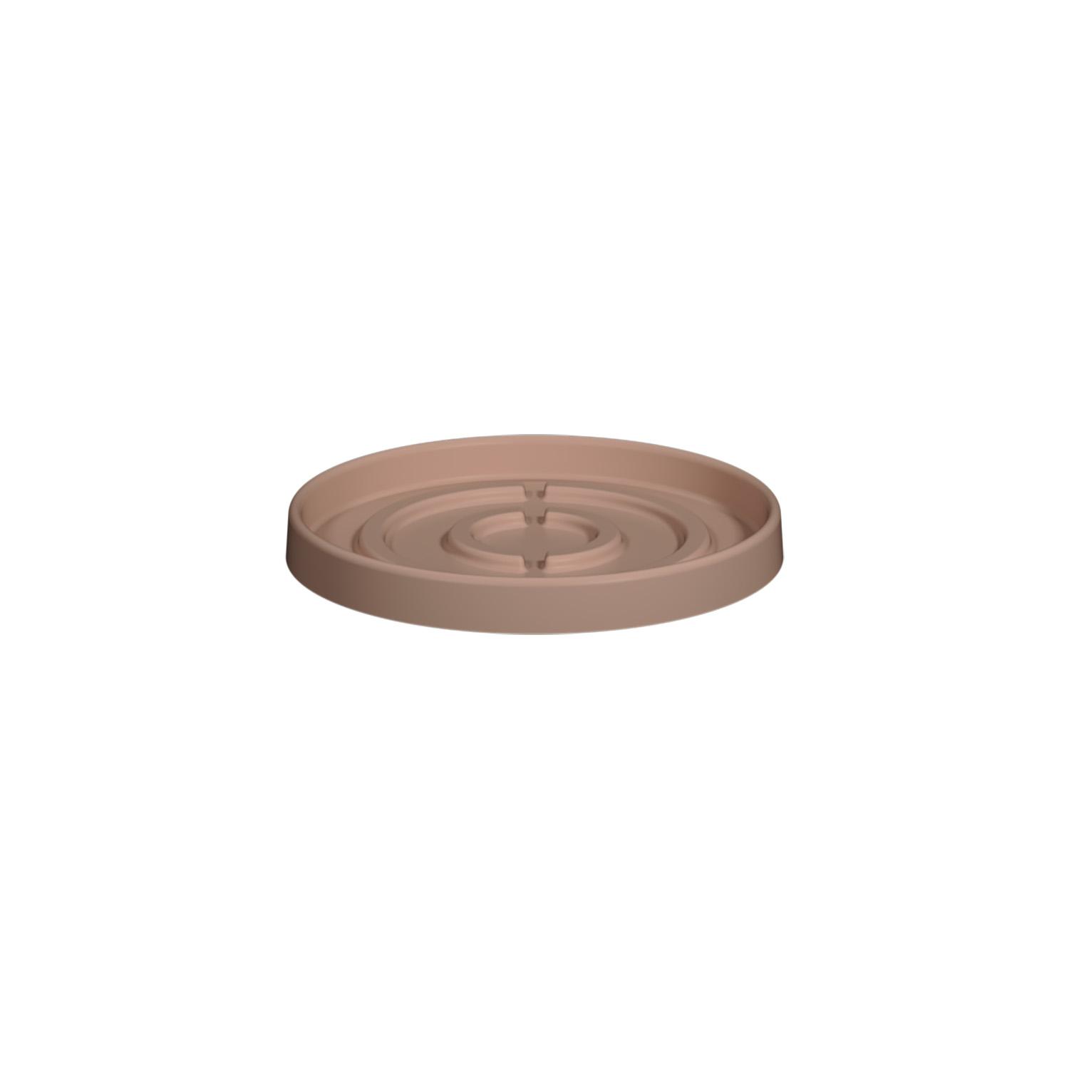 Saucer Round 42, Powder Pink