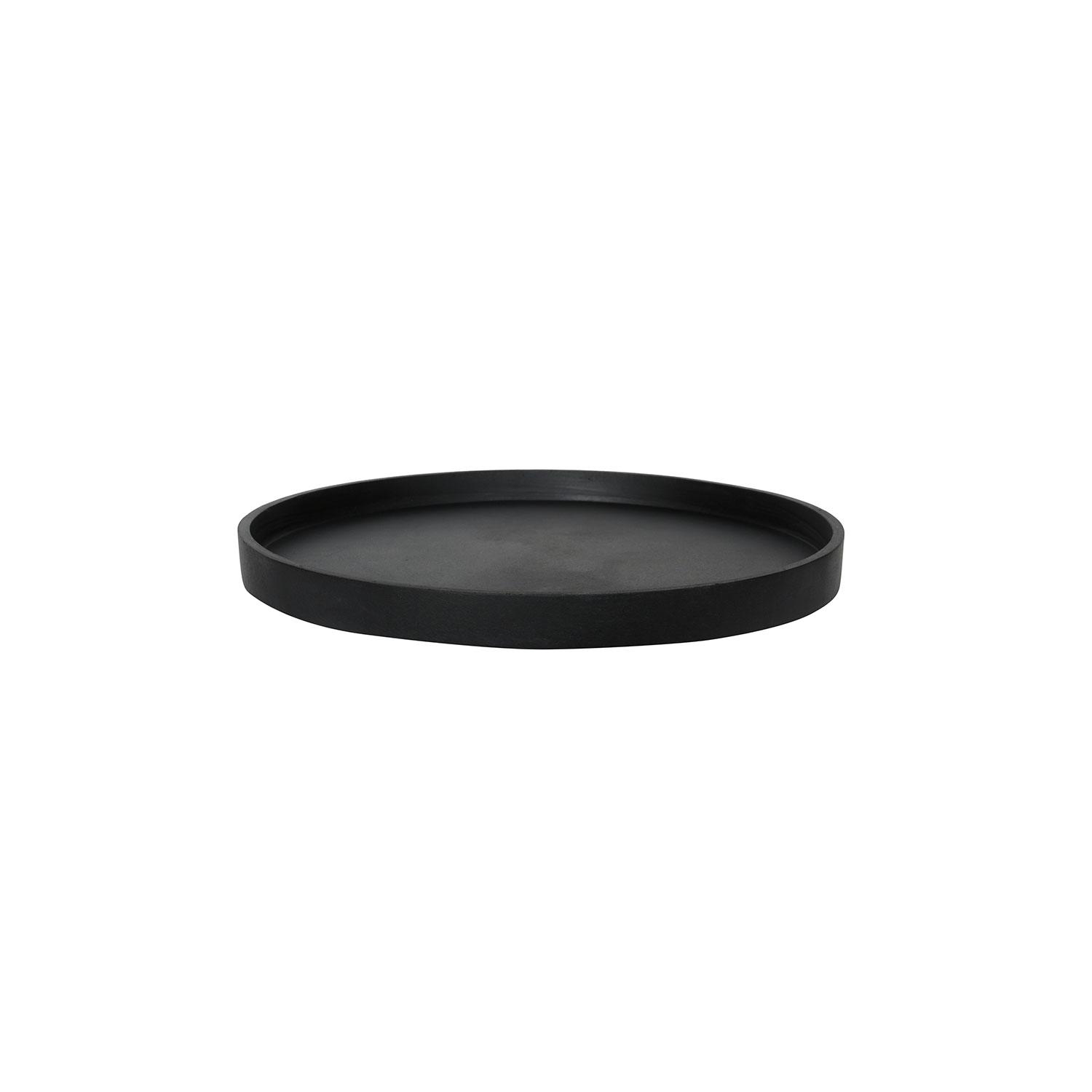 Saucer Round S, Black