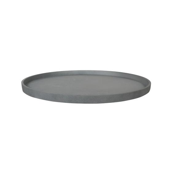 Saucer Round L, Grey
