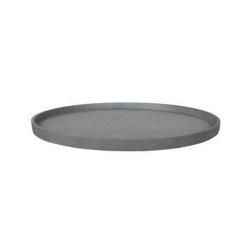 Saucer Round L, Grey