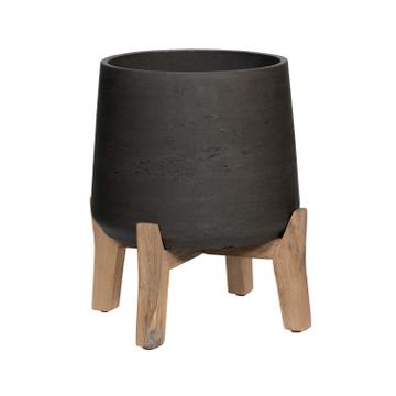 Patt M (Feet Low), Black Washed